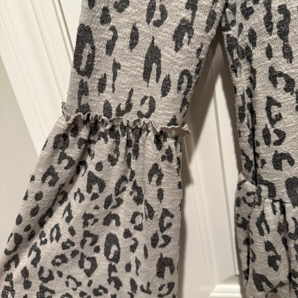 Altar'd State Leopard Print Blouse - Picture 7 of 11